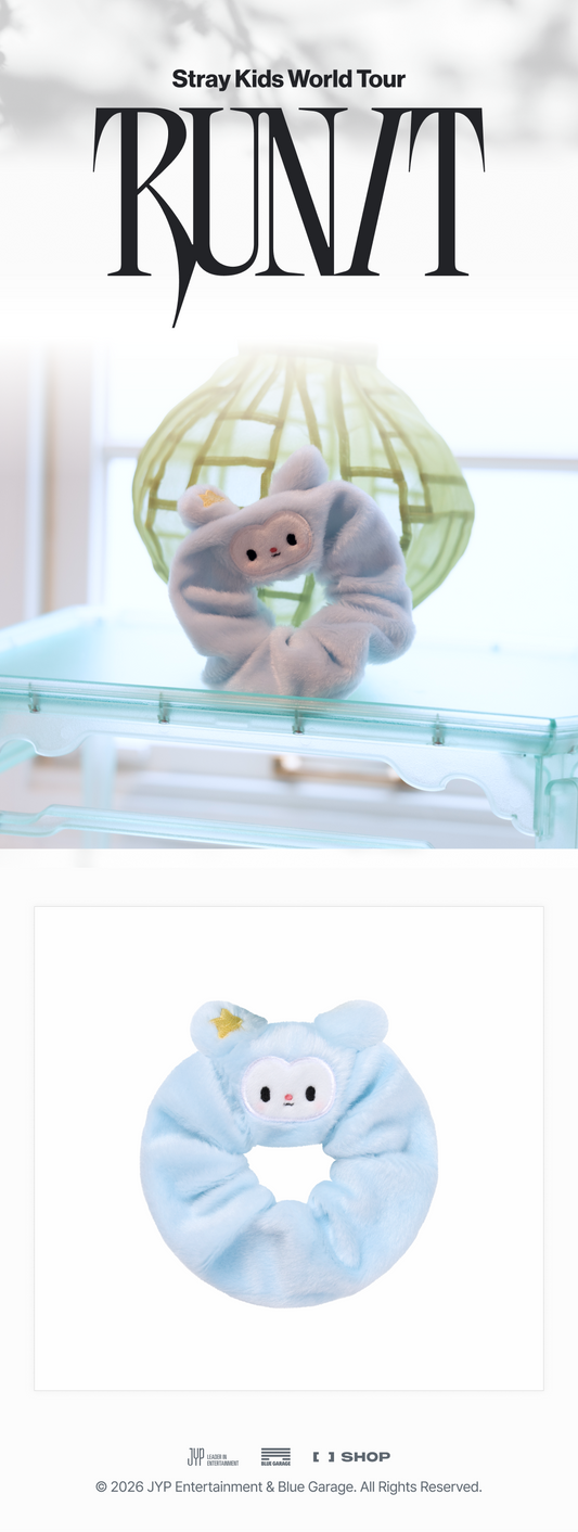 PRE-ORDER!! STRAY KIDS - TASY SCRUNCHIE<RUN IT WORLD TOUR> (Official MD)