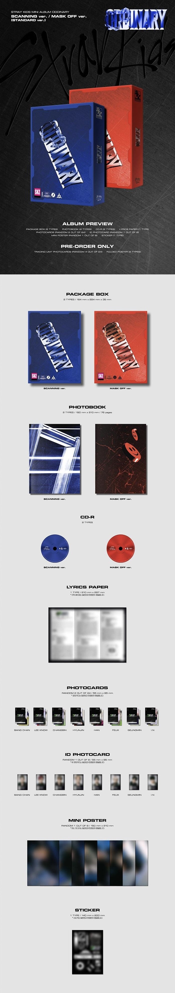 Stray Kids - ODDINARY (Standard Version)