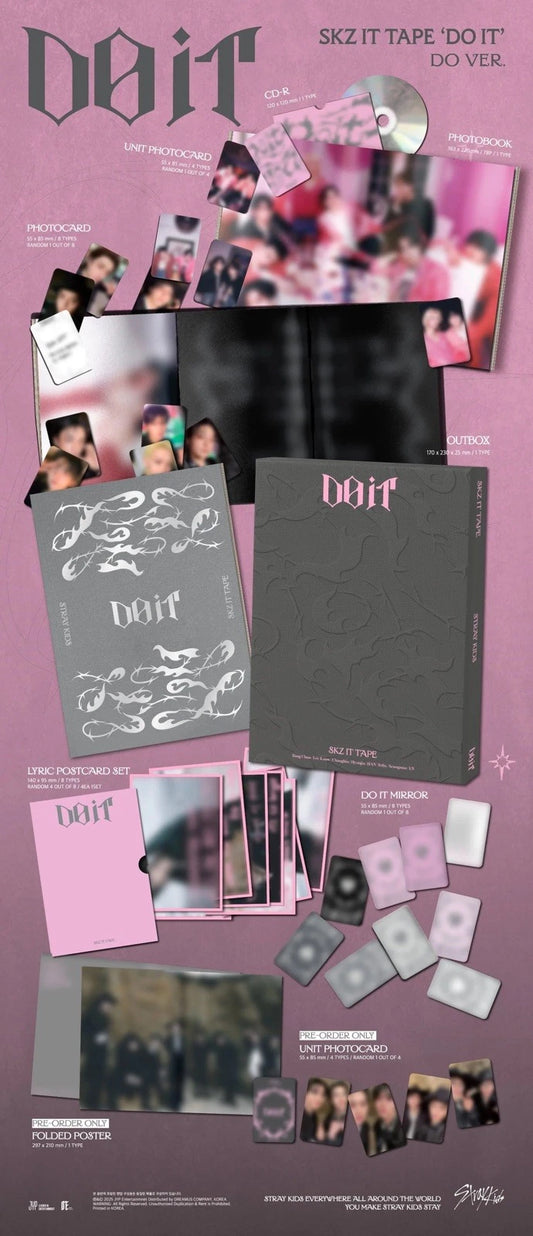 Stray Kids - SKZ IT Tape 'DO IT' (DO/LIMITED Version)