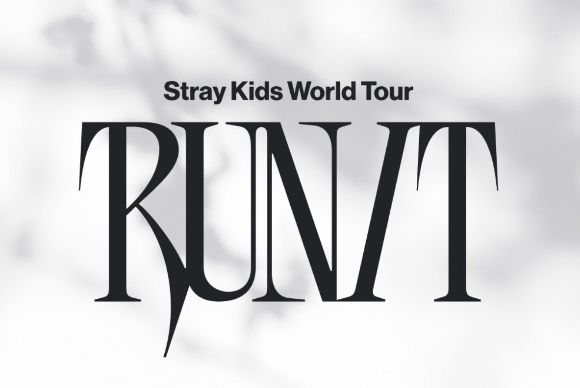 PRE-ORDER!! STRAY KIDS - T-SHIRT <RUN IT WORLD TOUR> (Official MD)