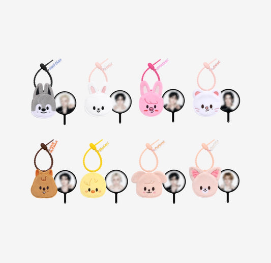 PRE-ORDER!! STRAY KIDS - SKZOO PLUSH MINI PICKET KEYRING <RUN IT WORLD TOUR> (Official MD)