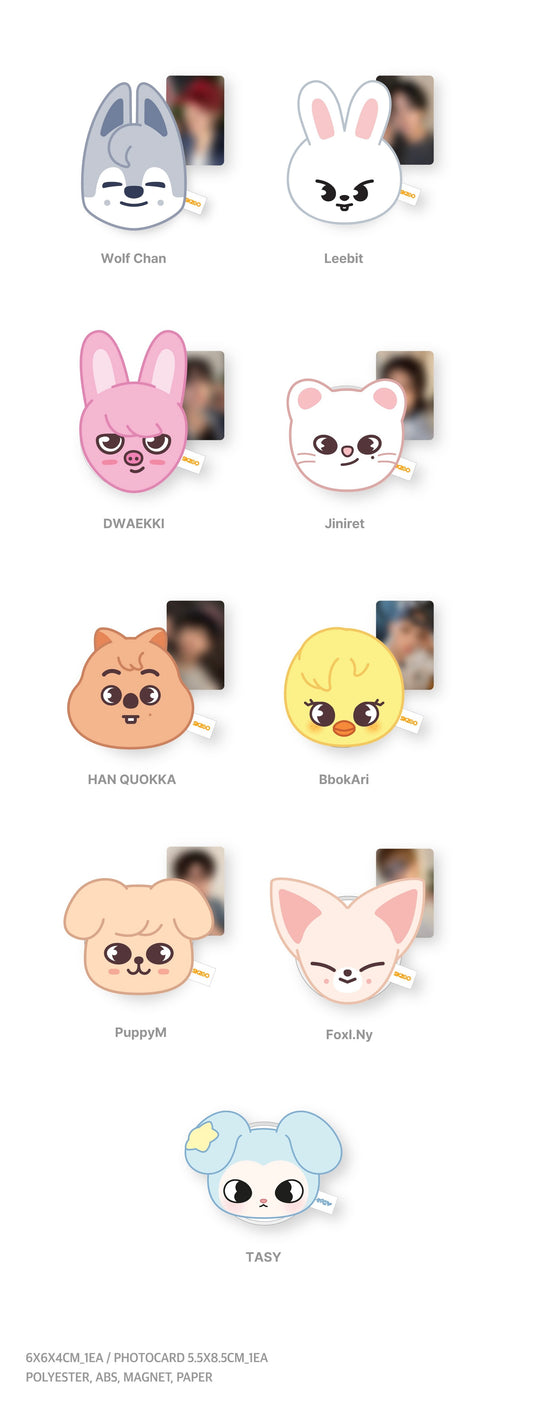 PRE-ORDER!! STRAY KIDS - PLUSH MAGNETIC HOLDER <THIS & THAT POP-UP> (Official MD)