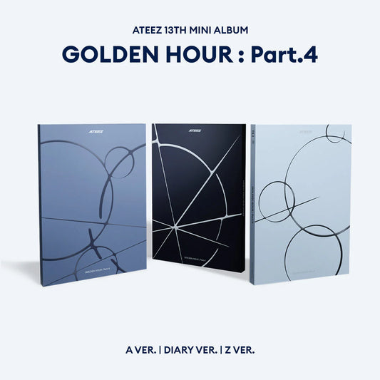 PRE-ORDER!! - ATEEZ - Golden Hour Part. 4 - 13th Mini Album