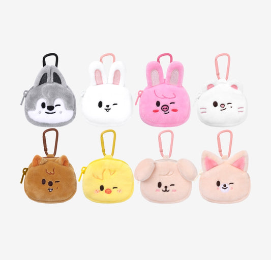PRE-ORDER!! STRAY KIDS - SKZOO MINI BACKPACK KEYRING <RUN IT WORLD TOUR> (Official MD)