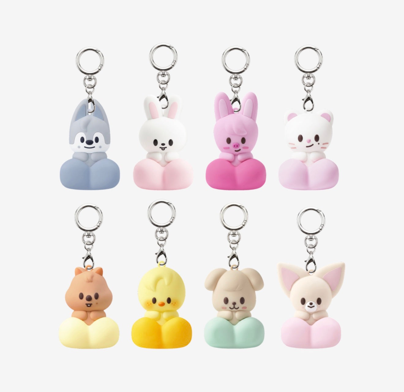 PRE-ORDER!! STRAY KIDS - SKZOO SECRET CLICKER KEYRING  <RUN IT WORLD TOUR> (Official MD)