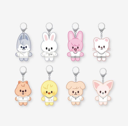 PRE-ORDER!! STRAY KIDS - SKZOO COSTUME PLUSH KEYRING <THIS & THAT POP-UP> (Official MD)
