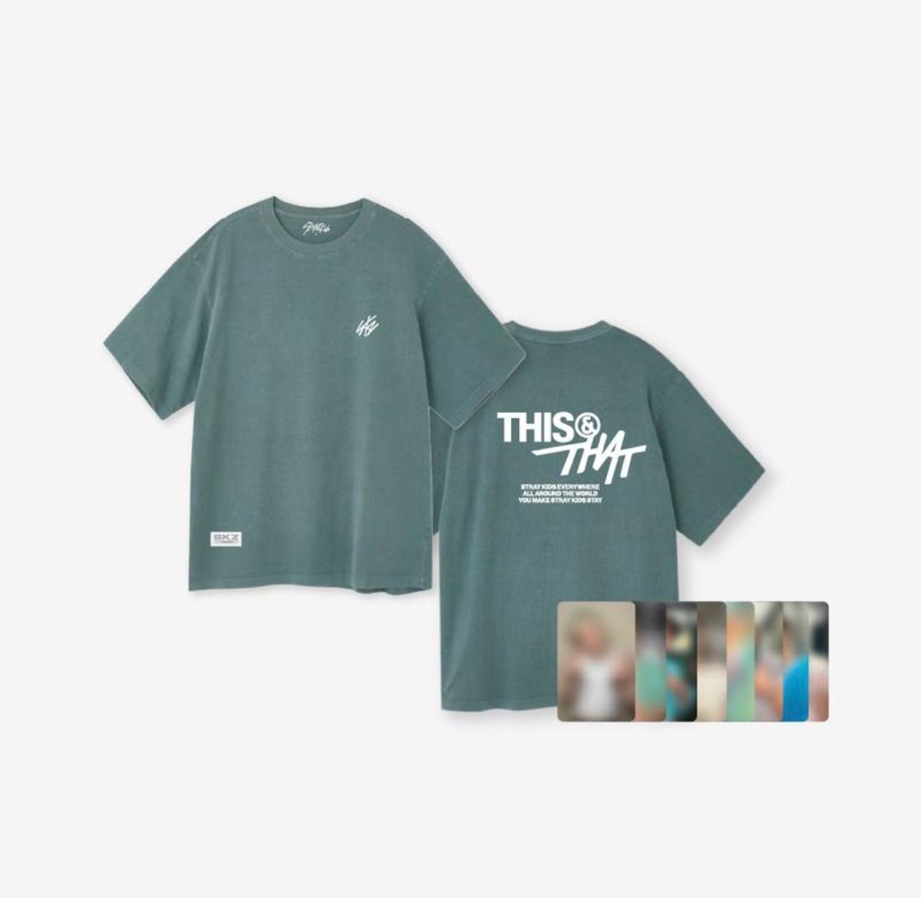 PRE-ORDER!! STRAY KIDS - T-SHIRT <THIS & THAT POP-UP > (Official MD)