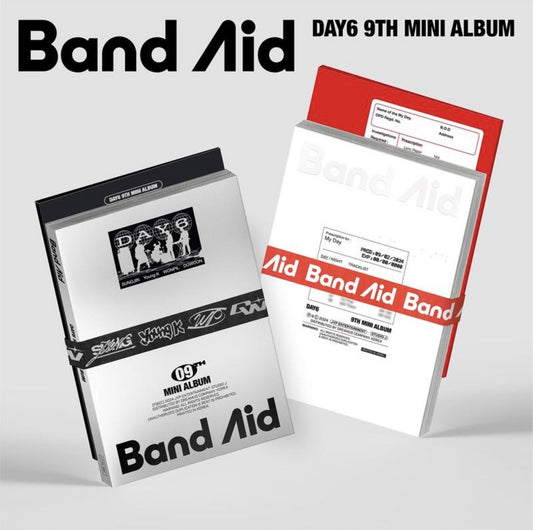 DAY 6 - 9th Mini Album - BAND AID (Rock Band / Band Aid Versions)