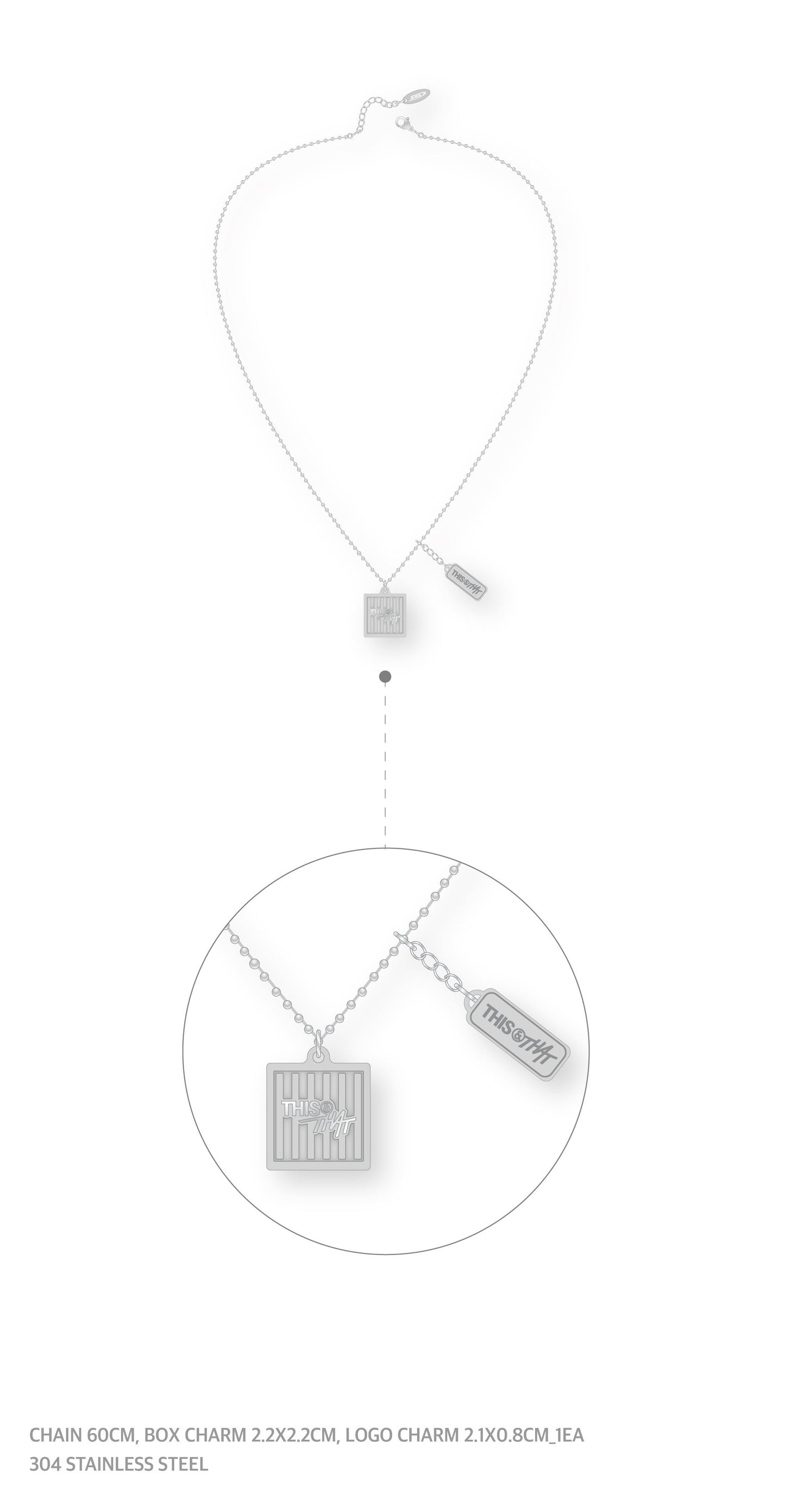 PRE-ORDER!! STRAY KIDS - NECKLACE <THIS & THAT POP-UP> (Official MD)