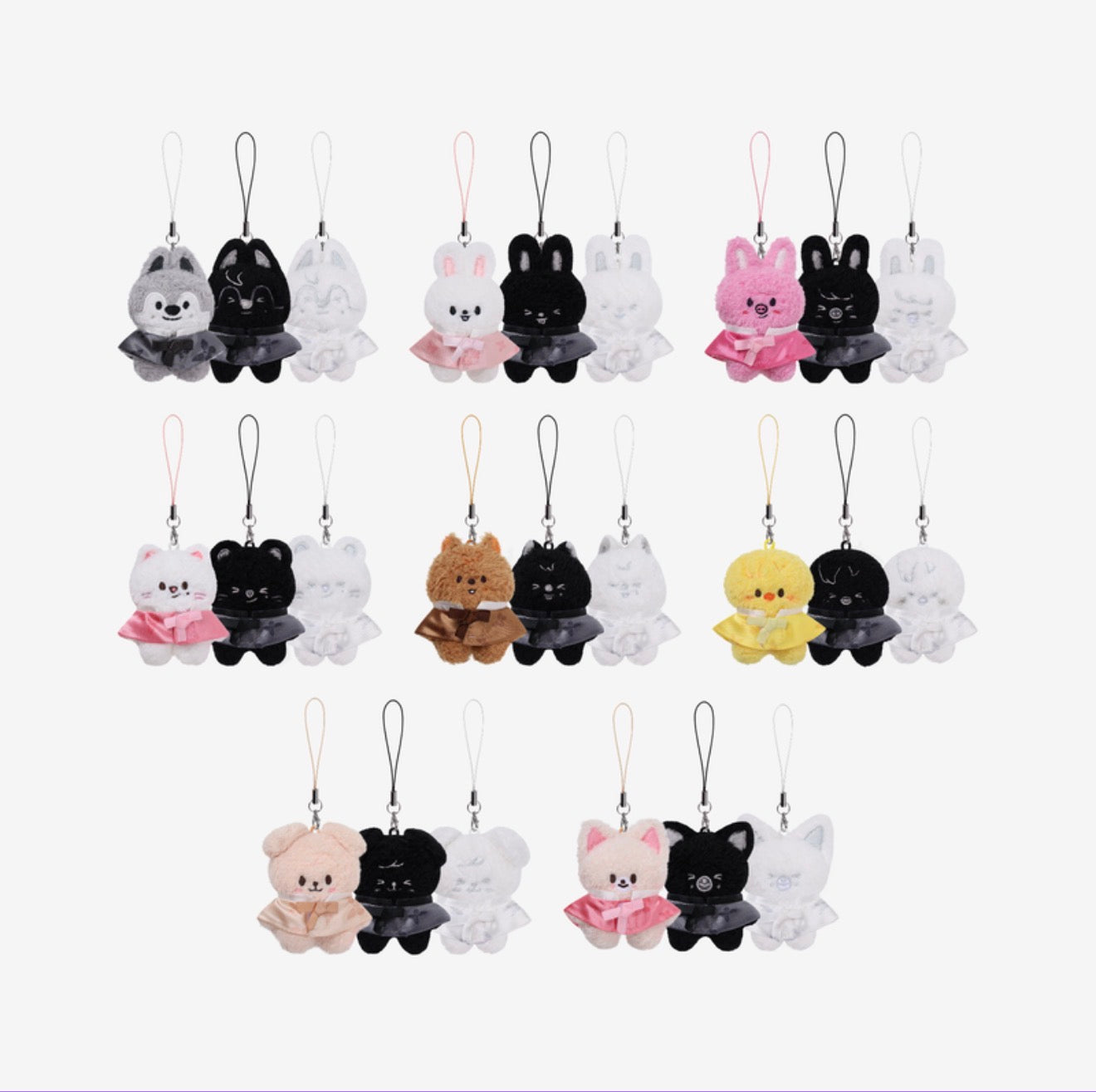 PRE-ORDER!! STRAY KIDS - SKZOO SECRET PLUSH MICRO Ver. <RUN IT WORLD TOUR> (Official MD)