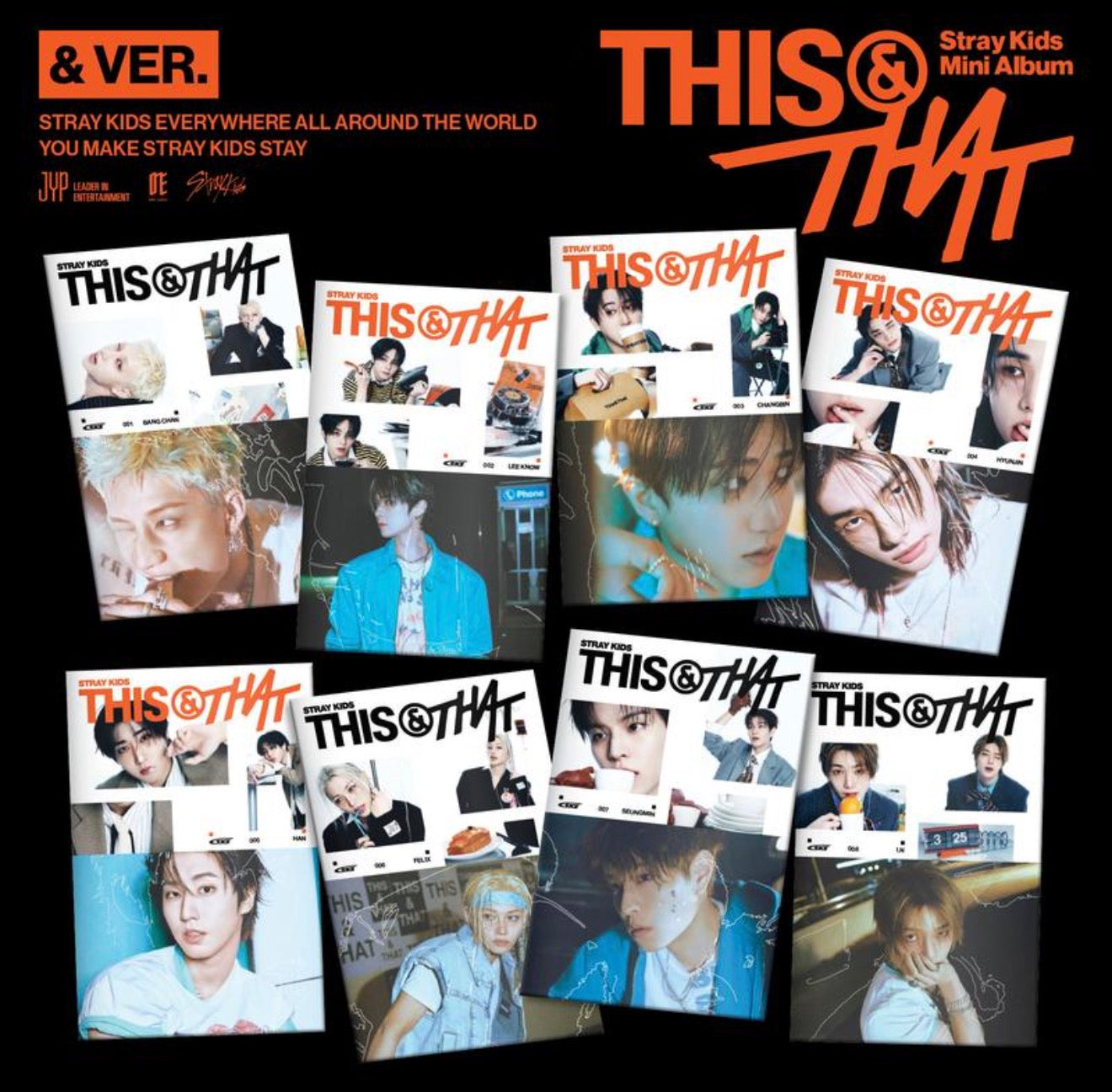 PRE-ORDER!! STRAY KIDS - THIS & THAT (& Ver.)