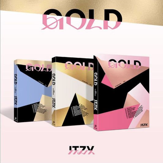 ITZY - GOLD (DEEP GOLD/WHITE Ver.)