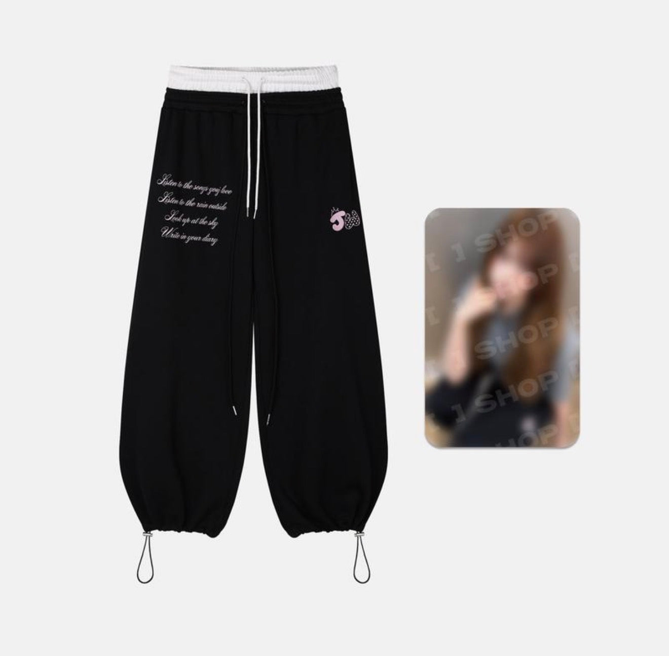 PRE-ORDER!! NMIXX - JIWOO TRAINING PANTS (Artist Label: NMIXX Edition / Official MD)