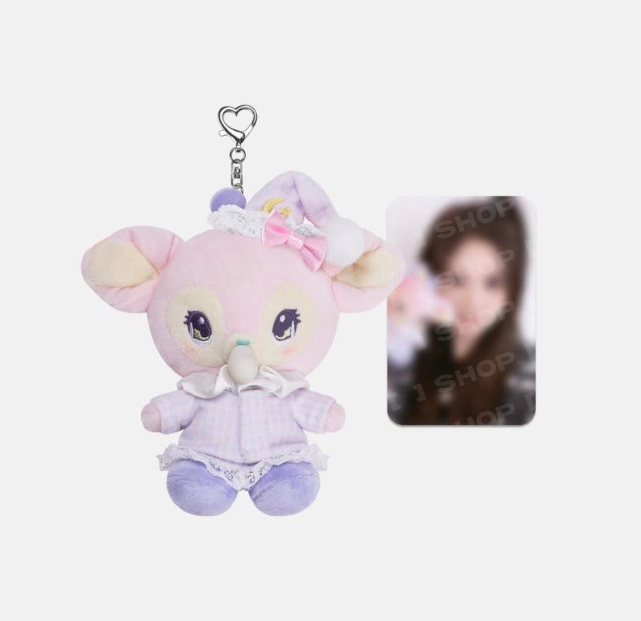 PRE-ORDER!! NMIXX - SULLBBUNI PLUSH KEYRING BUBBLE Ver. (Artist Label: NMIXX Edition / Official MD)