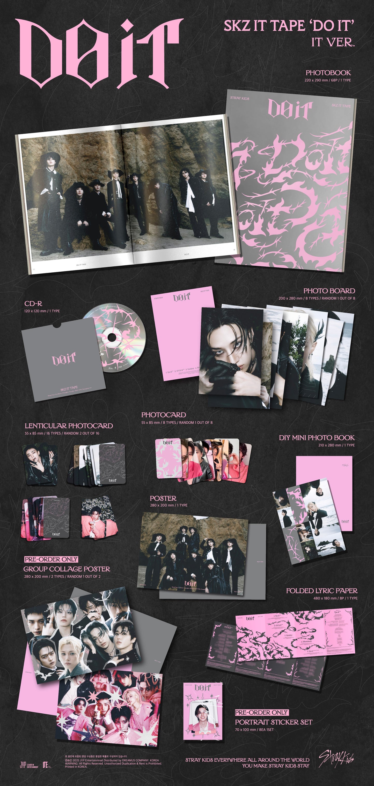 Stray Kids - SKZ IT Tape 'DO IT' (IT Version)