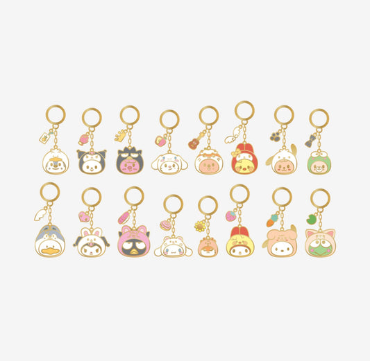 PRE-ORDER!! STRAY KIDS - SKZOO X SANRIO CHARACTERS - METAL KEYRING (Official MD)