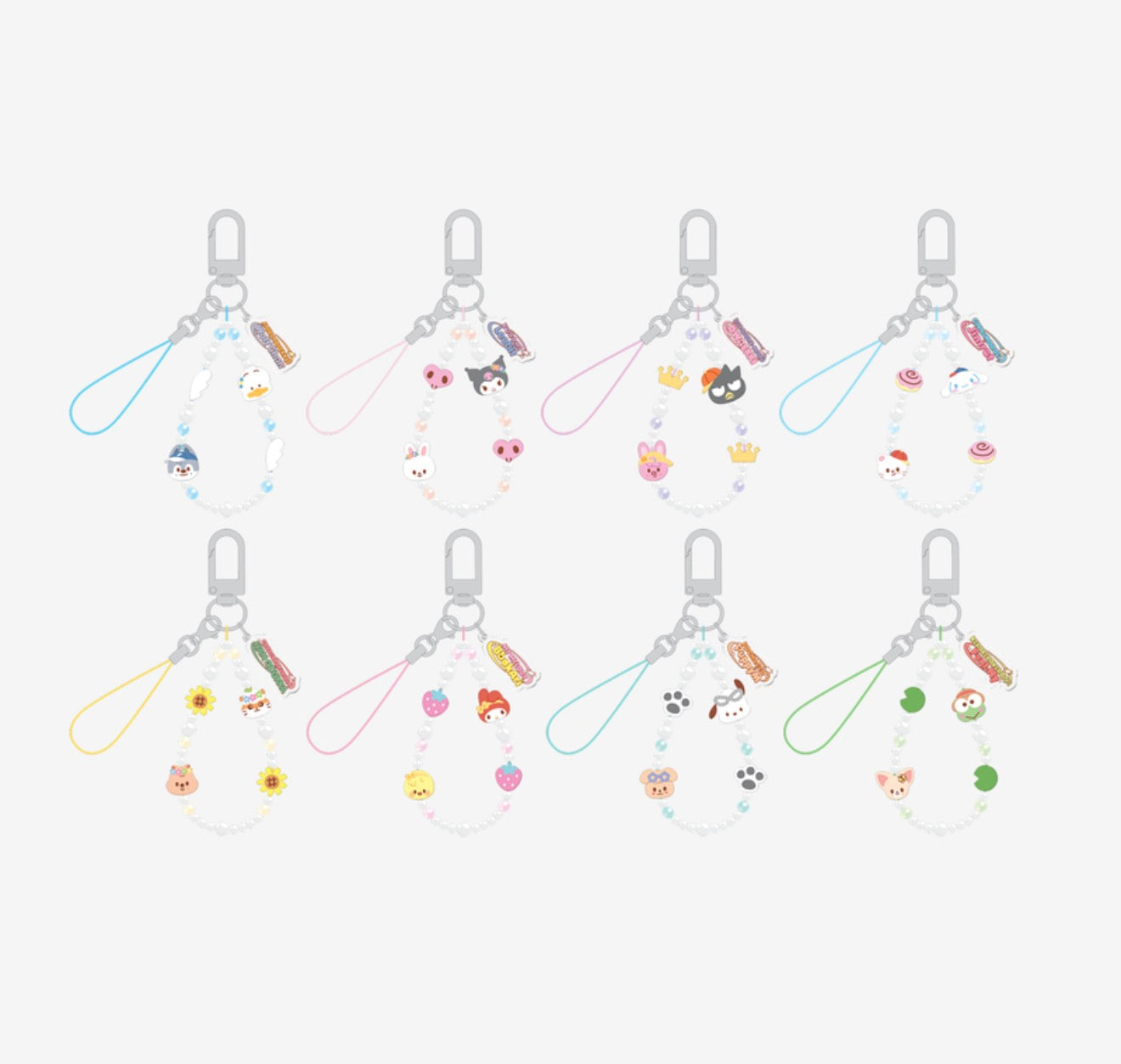 PRE-ORDER!! STRAY KIDS - SKZOO X SANRIO CHARACTERS - PHONE BEADS STRAP (Official MD)