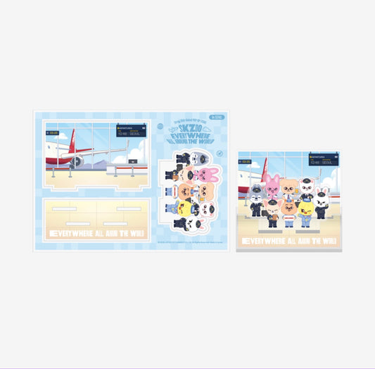 PRE-ORDER!! Stray Kids - SKZOO ACRYLIC STAND SEOUL Version - SKZOO Everywhere All Around The World (Seoul - Official Pop-Up MD)
