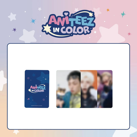 PRE-ORDER!! ATEEZ - ANITEEZ IN COLOR - RANDOM TRADING CARD (Official Pop-Up MD)
