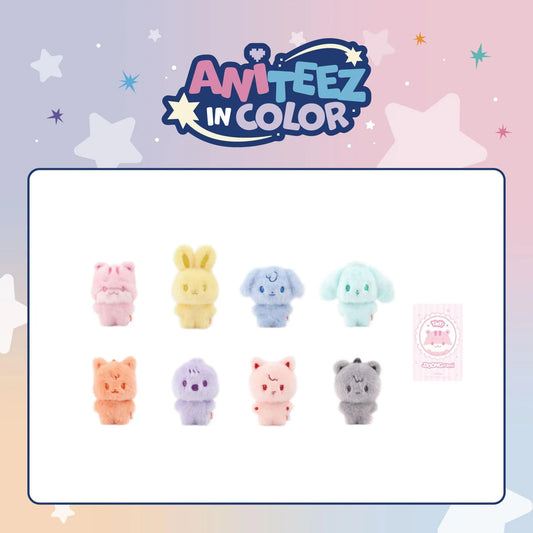 PRE-ORDER!! ATEEZ - ANITEEZ IN COLOR - COLOR TINY ANITEEZ DOLL (Official Pop-Up MD)
