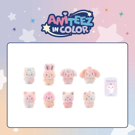PRE-ORDER!! ATEEZ - ANITEEZ IN COLOR - COLOR MIX TINY ANITEEZ DOLL (Official Pop-Up MD)