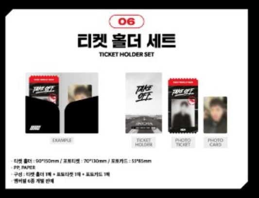 IKON - TAKE OFF - World Tour (Ticket Holder Set - Song Version)