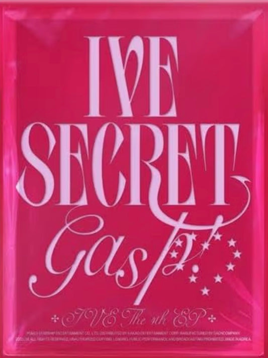 IVE The 4th EP. - IVE SECRET (GASP Ver.)
