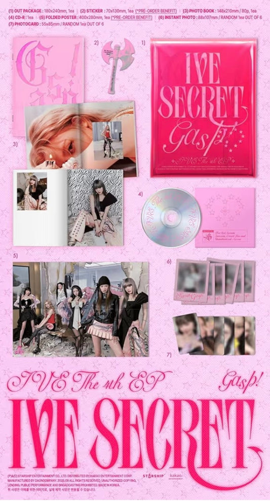 IVE The 4th EP. - IVE SECRET (GASP Ver.)