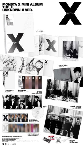 MONSTA X - The X (Unknow X - Standard Version)