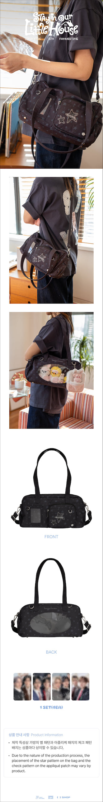 PRE-ORDER!! Stray Kids - PVC BAG - 6th Fanmeeting (STAY in Our Little House - Official MD)