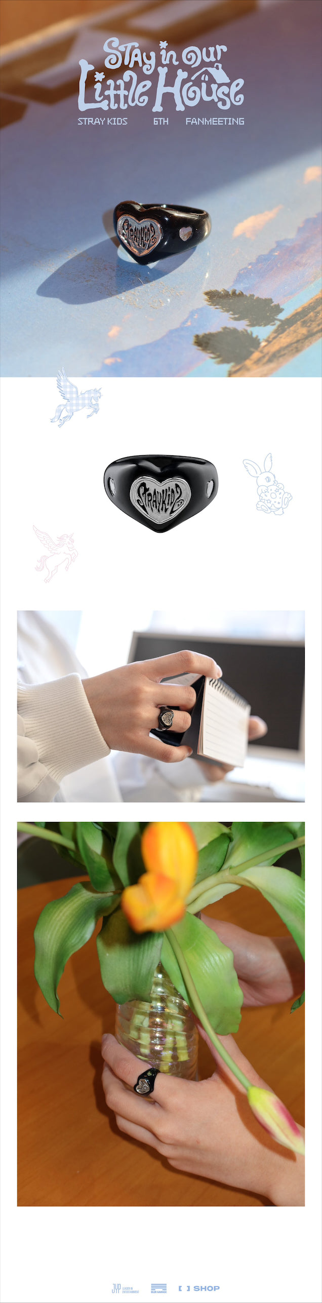 PRE-ORDER!! Stray Kids - RING - 6th Fanmeeting (STAY in Our Little House - Official MD)